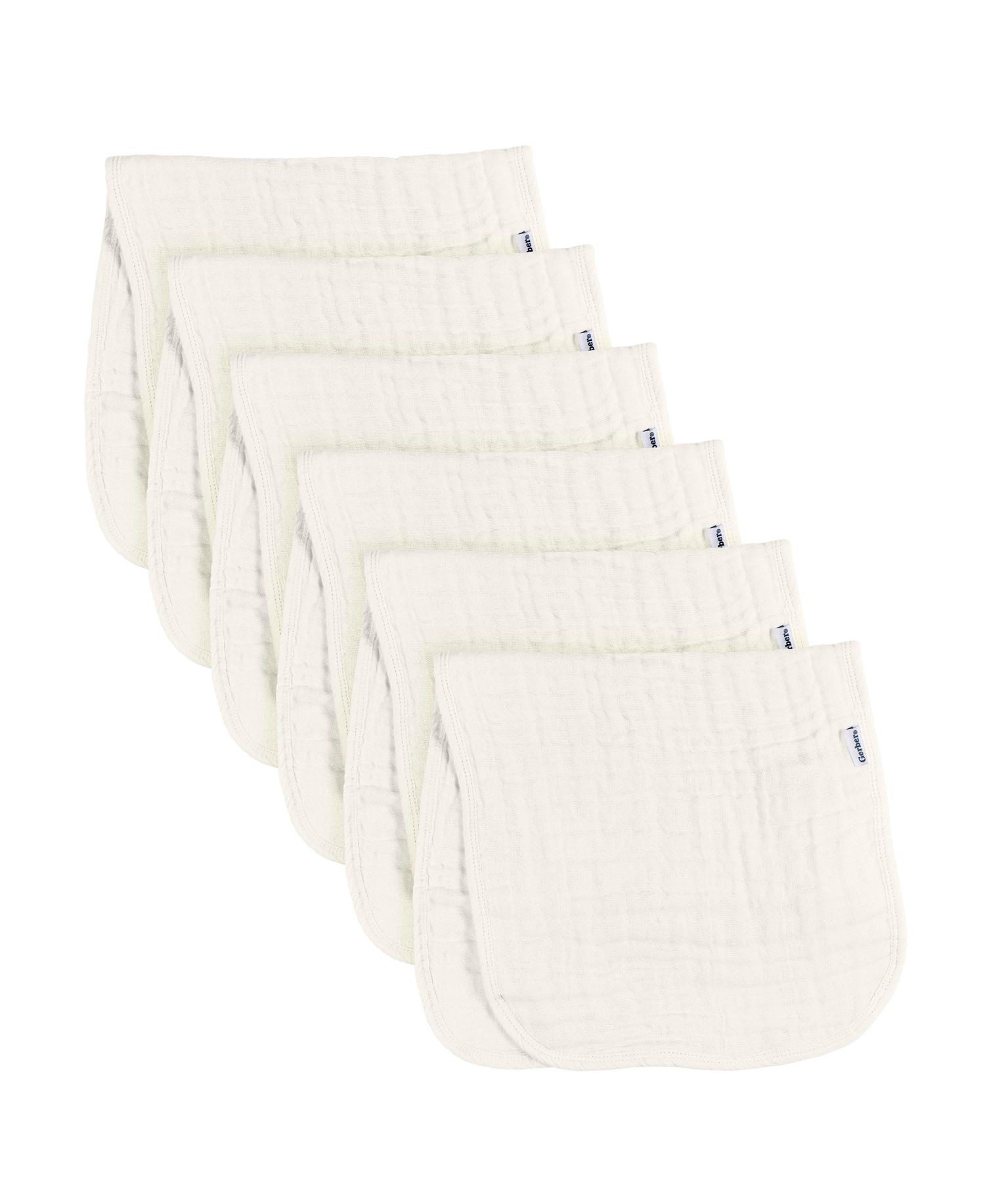 Муслиновые салфетки для отрыжки Baby Neutral Multi Browns - 6 упаковок