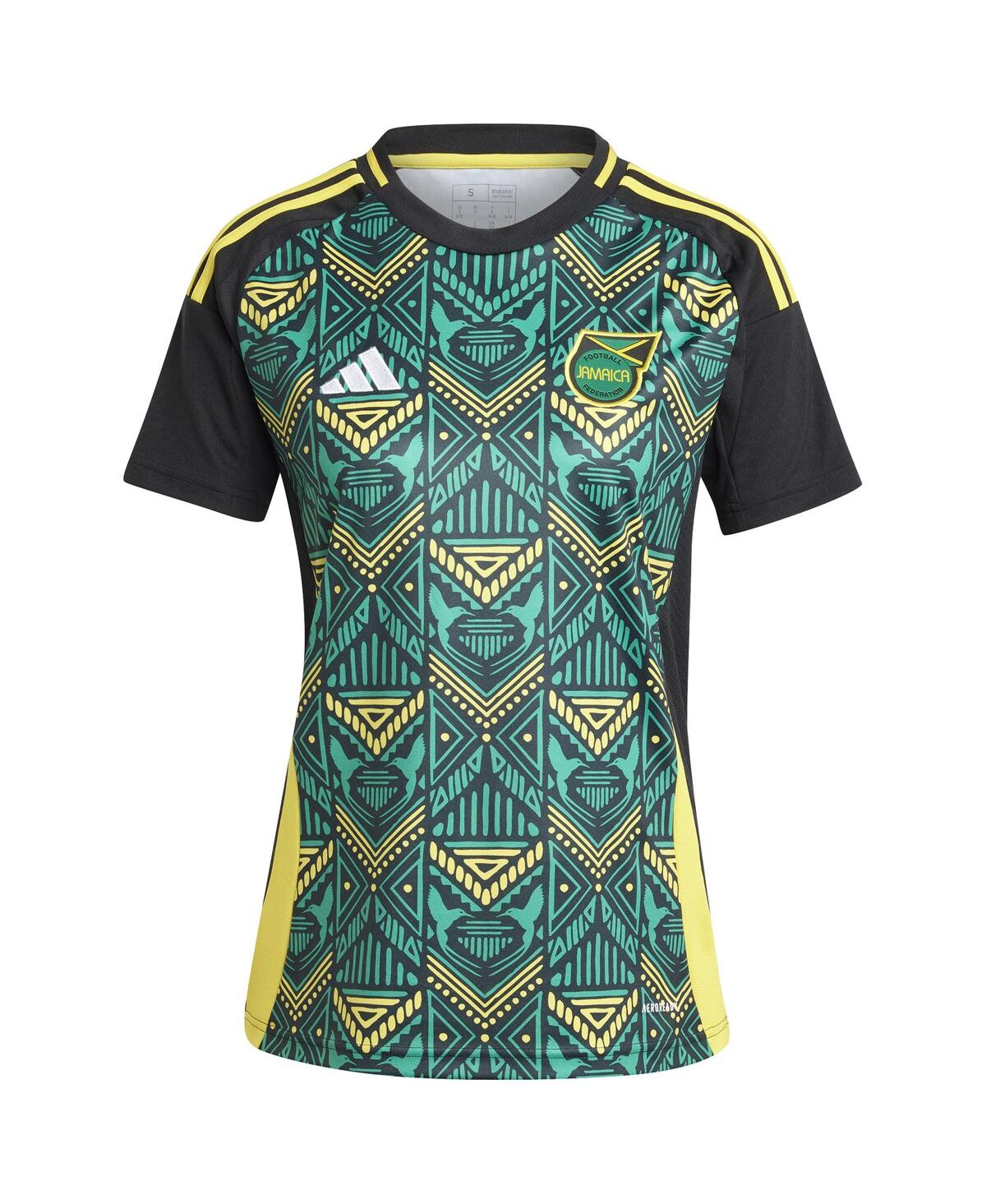 Adidas Women'sJamaica National Team 2024 Away Replica Jersey - Black