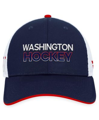 Men's Navy Washington Capitals Authentic Pro Alternate Jersey Trucker Adjustable Hat