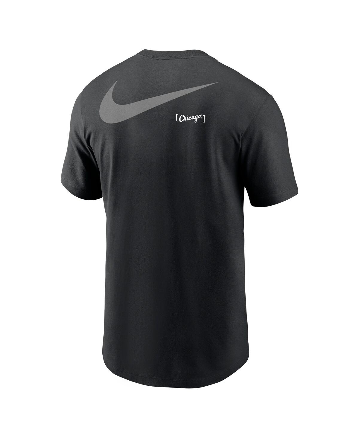 Nike Men'sChicago White Sox 2-Hit Speed City Connect T-Shirt - Black