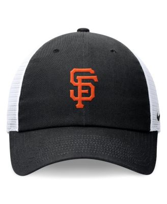 Men's Black San Francisco Giants Club Trucker Adjustable Hat