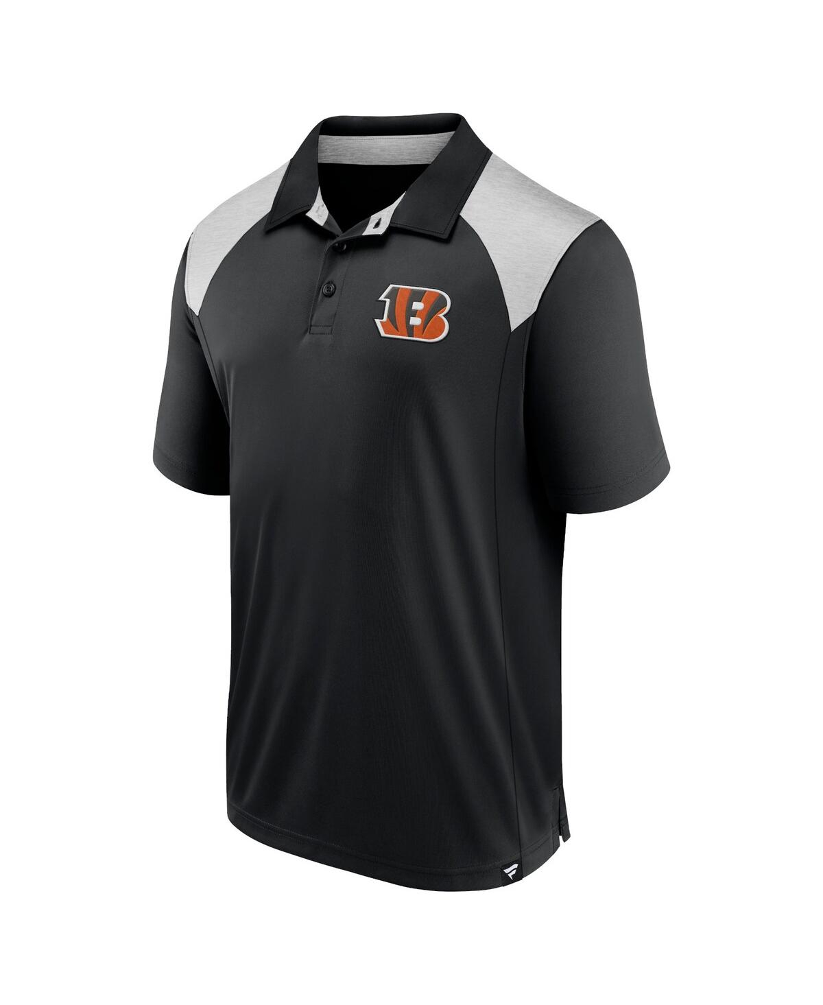 Fanatics Men's Black Cincinnati Bengals Primary Polo Shirt In Black