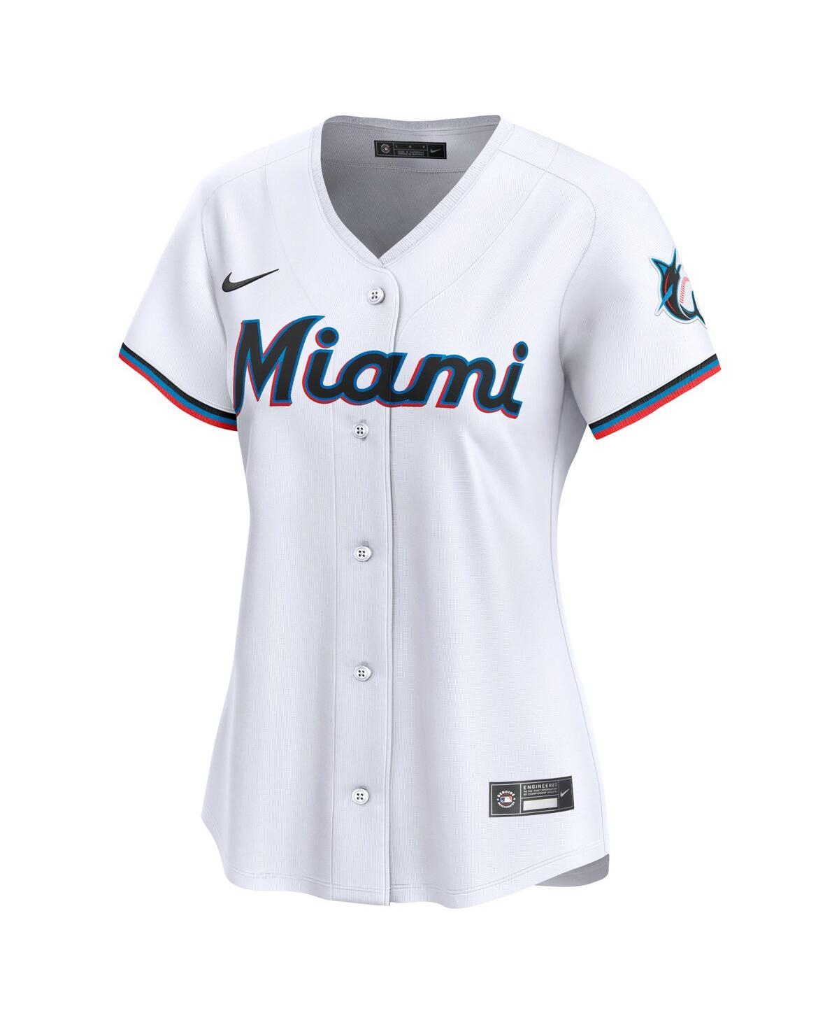 Nike Women's Jazz Chisholm Jr.Miami Marlins Home Limited Player Jersey - White