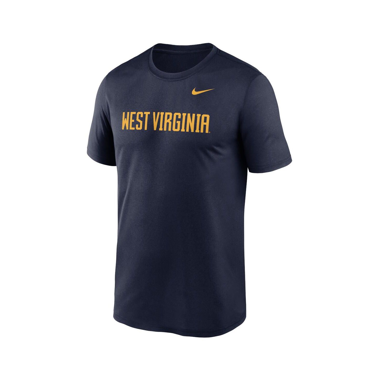 Мужская футболка Nike Navy West Virginia Mountaineers Primetime Legend Wordmark — фото 3