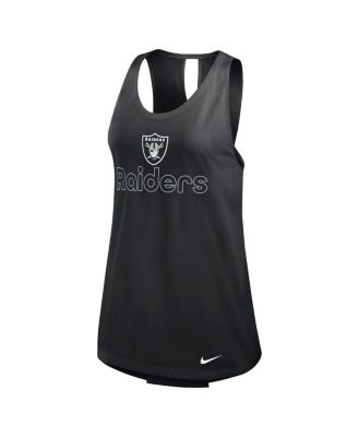 Women's Black Las Vegas Raiders Performance Tank Top