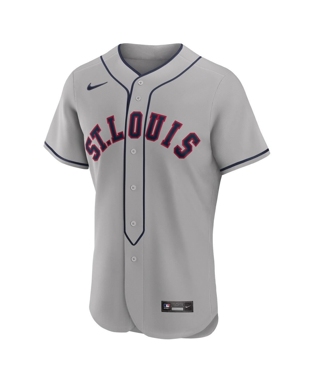 Nike Men's Nolan ArenadoSt. Louis Cardinals 2024 Rickwood Classic Authentic Player Jersey - Gray