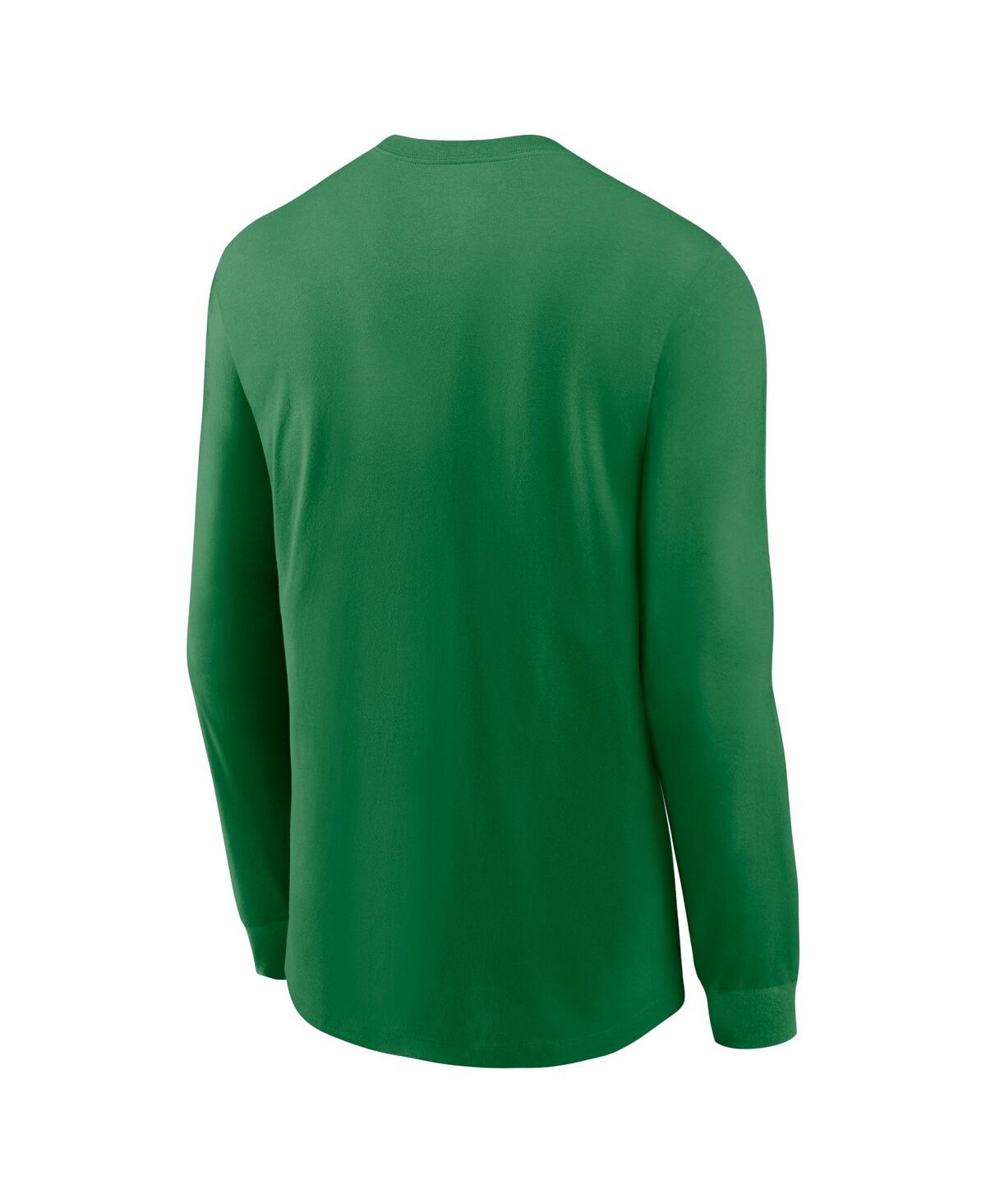 Nike Men'sOregon Ducks 2024 Sideline Legend Performance Long Sleeve T-Shirt - Green