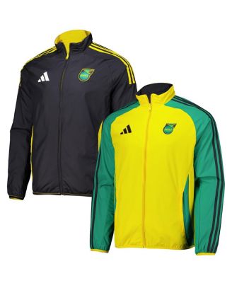 adidas Men's Yellow Jamaica National Team 2024 Reversible Anthem