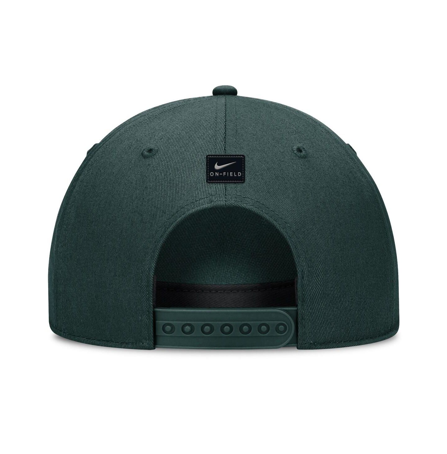Кепка Nike Green Michigan State Spartans 2024 Sideline Adjustable Hat — фото 2