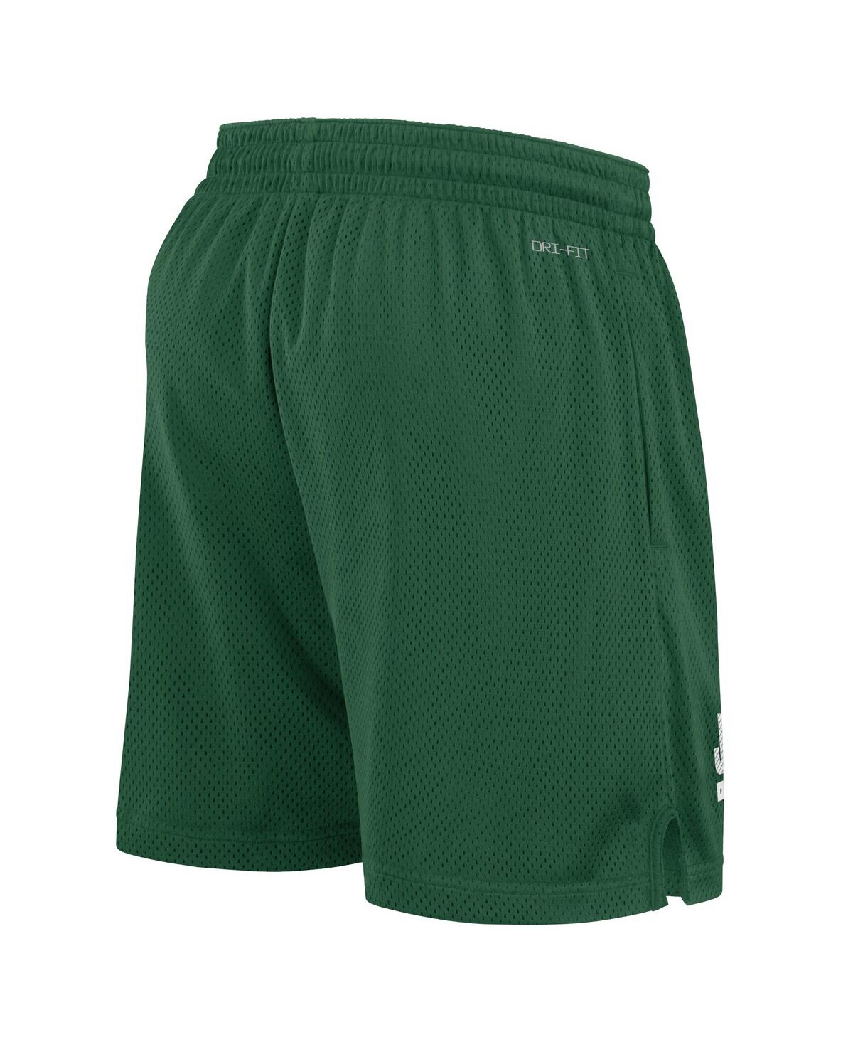 Nike Men'sNew York Jets 2024 Sideline Performance Mesh Shorts - Green, White