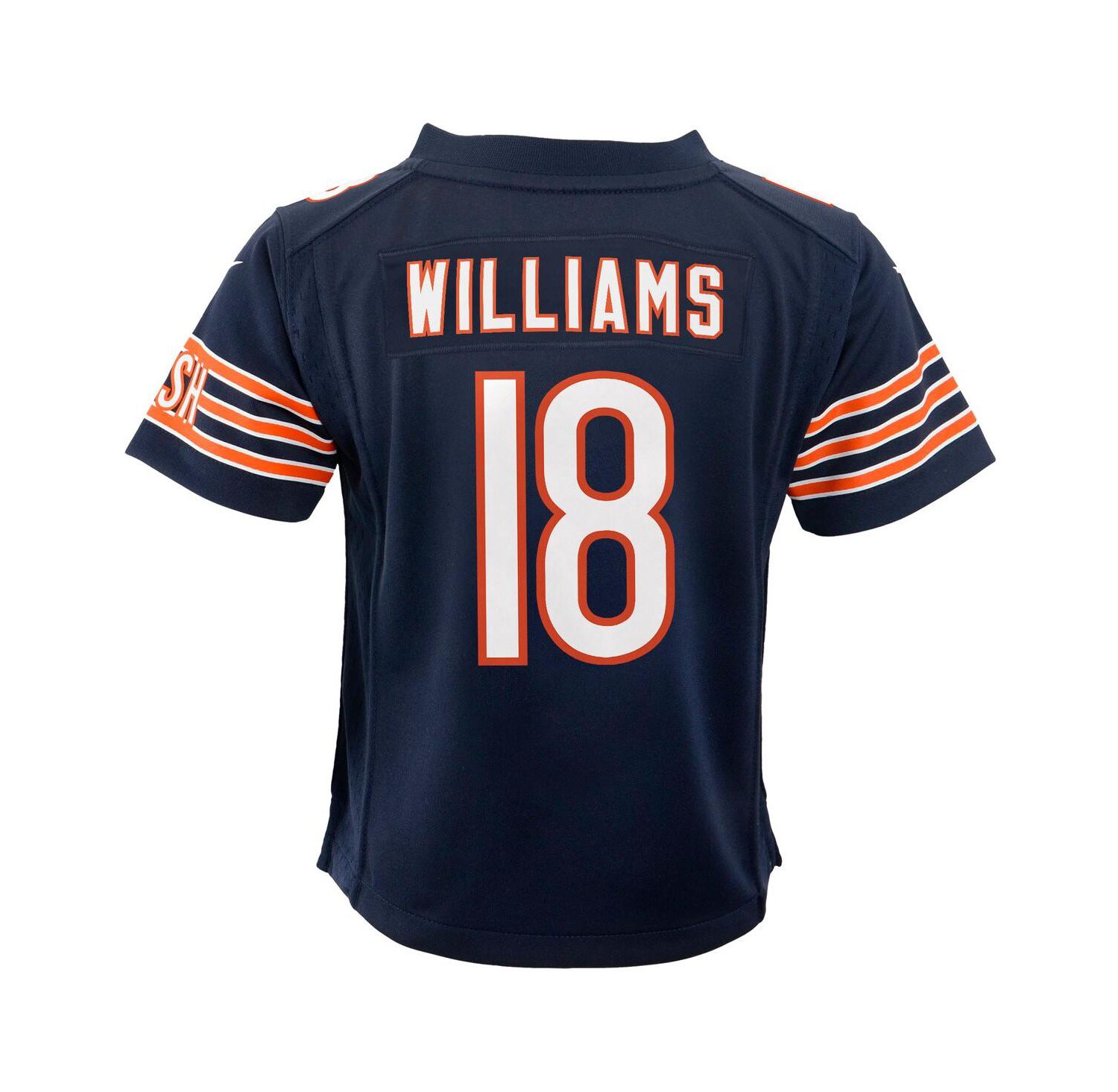 Big Boys and Girls Caleb Williams Navy Chicago Bears Game Jersey