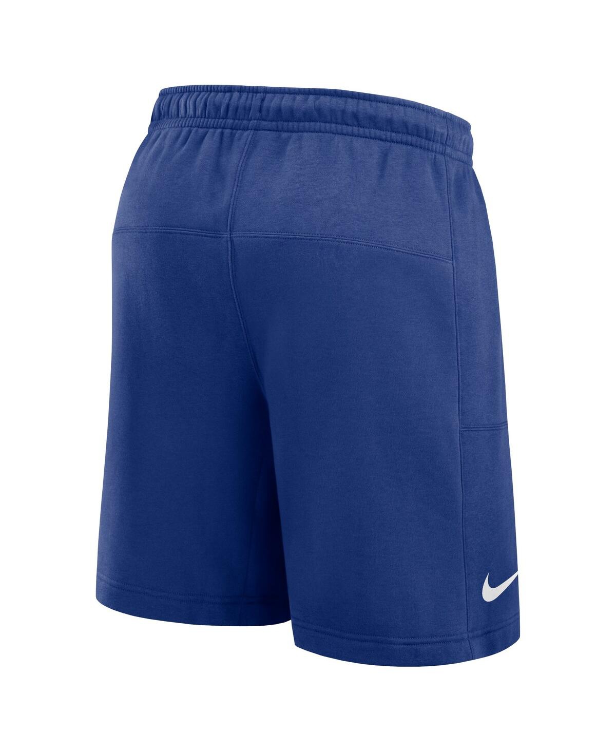 Nike Men's Royal New York Giants Arched Kicker Shorts In Royal,blue