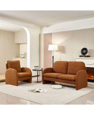 Lamb Fabric Sofa Modern Comfort & Style for You