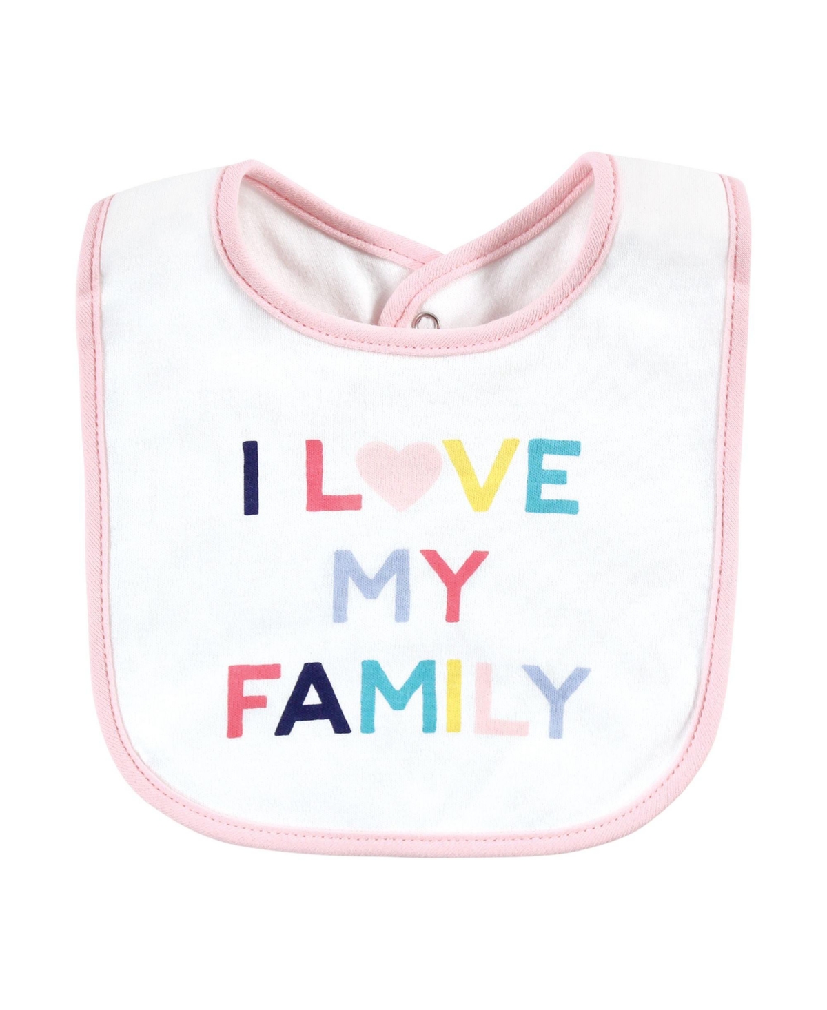 Hudson Baby Girls Absorbent Cotton Feeding Guards