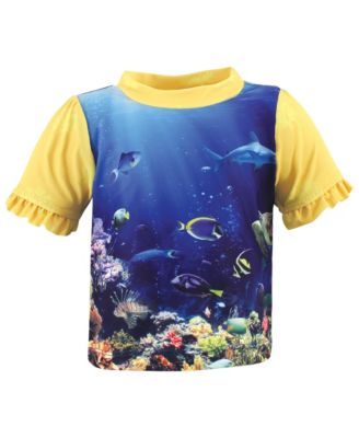and Swim Rashguard Set, Mermaid