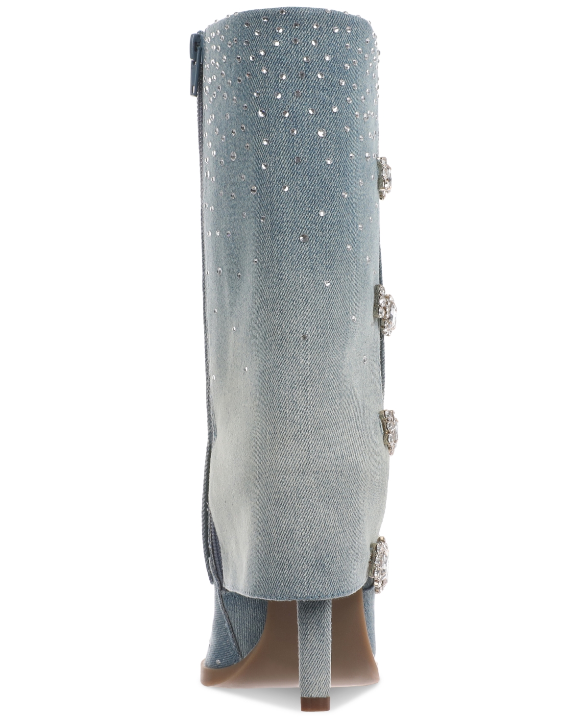 Shop Thalia Sodi Women's Nami Embellished Dress Boots In Ombre Deni