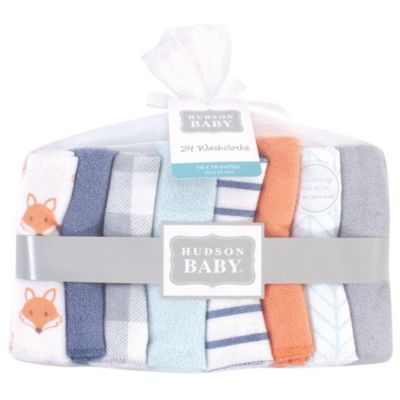 Silky Bamboo-Derived Rayon Washcloth Pack