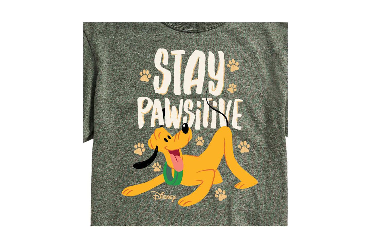 Мужская футболка AIRWAVES Hybrid Apparel Disney Pluto Short Sleeve, цвет: Зелёный — фото 3