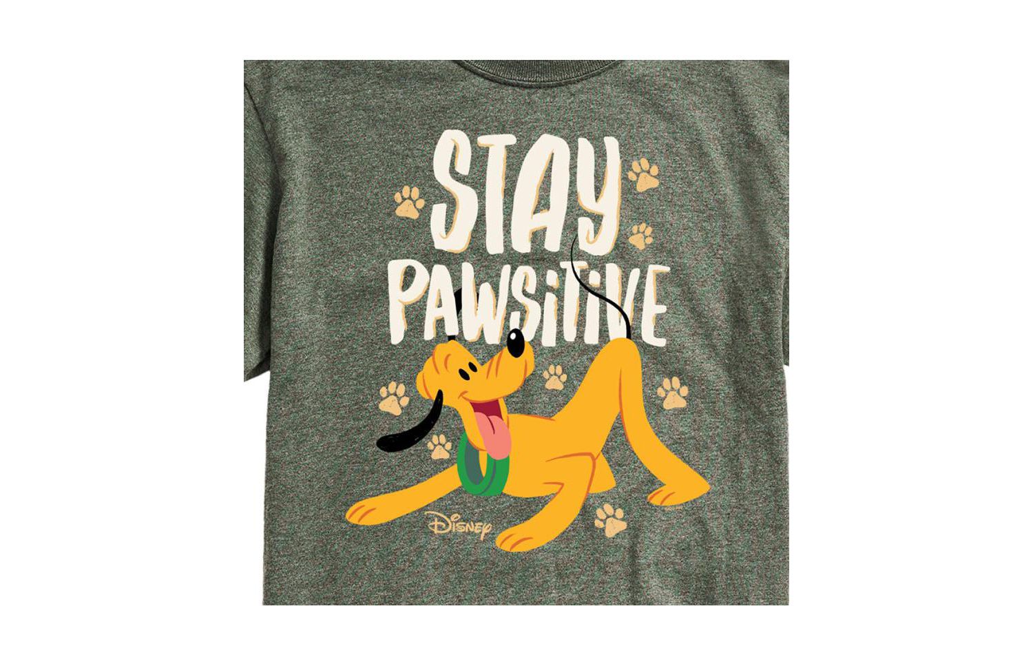 Hybrid Apparel Disney Pluto Mens Short Sleeve Tee