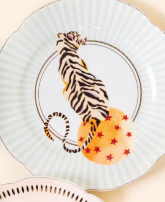 Animal Tea Plates, Set of 4