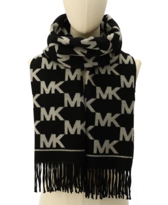 Women's Metallic Logo Wrap Scarf