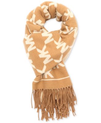 Women's Metallic Logo Wrap Scarf