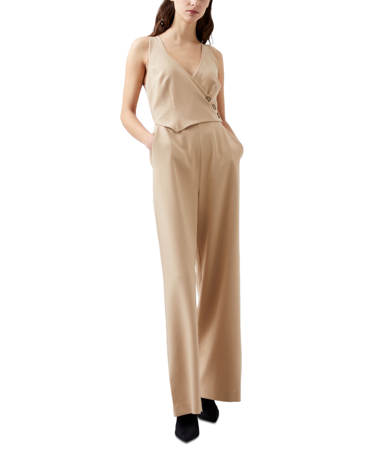 French Connection Women's Azra Sleeveless Jumpsuit