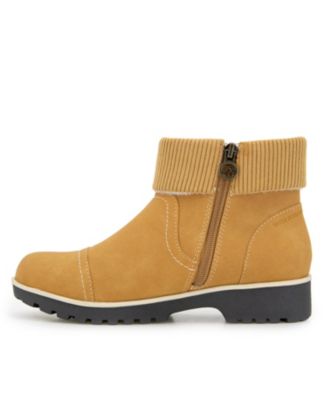 JBU Women's Karissa Encore Water Resistant Round Toe Booties