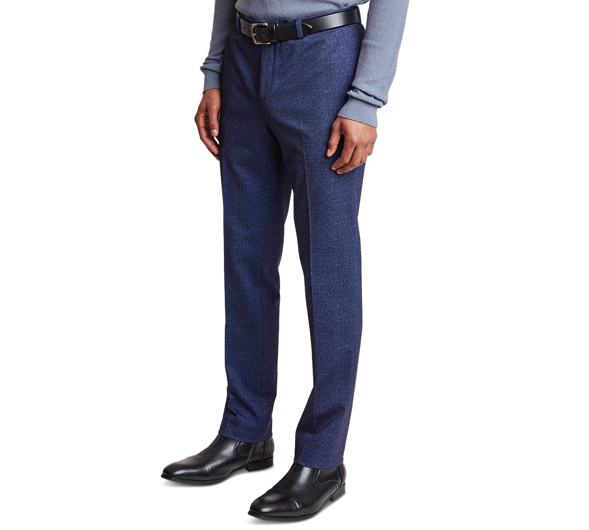 Paisley & Gray Men's Downing Slim Fit Denim Knit Pants In Dk Blu Den
