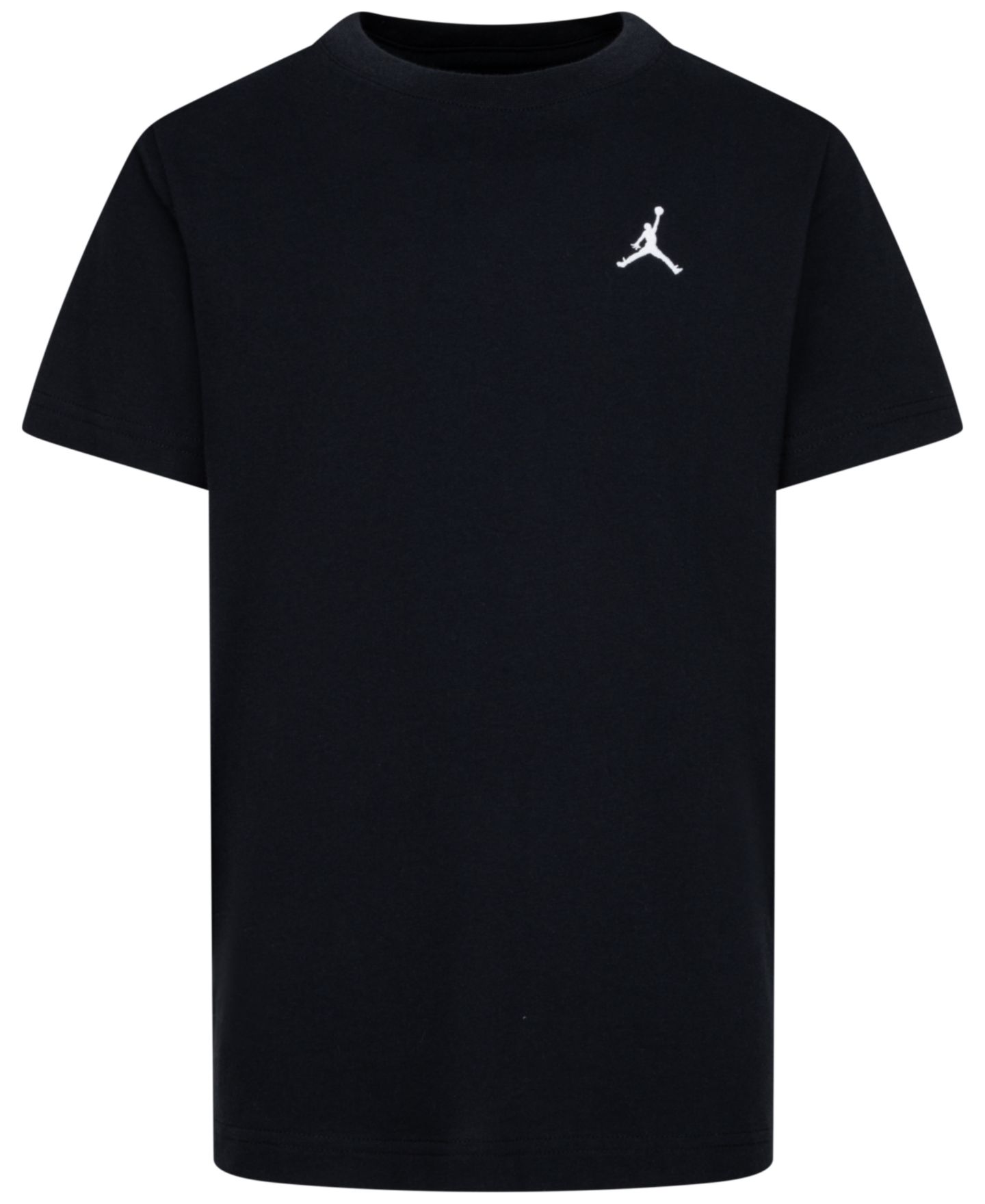 Футболка Jordan Jumpman Air Embroidery Short-Sleeve T-Shirt для мальчиков, цвет: Чёрный — фото 4