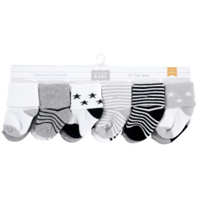 Grow with Me Fit Cotton Terry Socks for Growing Feet