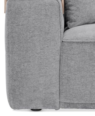 CLOSEOUT! Nycolle 3-Pc. Modular Fabric Sofa with Console, Created for Macy's