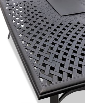 Wythburn 5-pc. Outdoor Bar Height Fire Pit Chat Set, Created for Macys