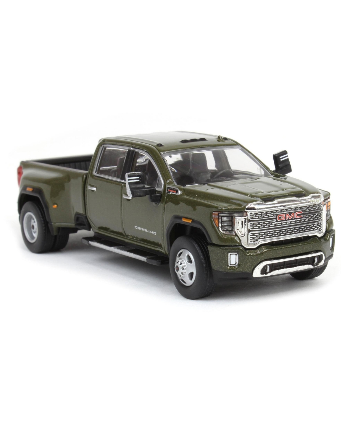 Greenlight Collectibles 1/64 Gmc Sierra 3500 Denali Dually, Forest Metallic, Karson Diecast