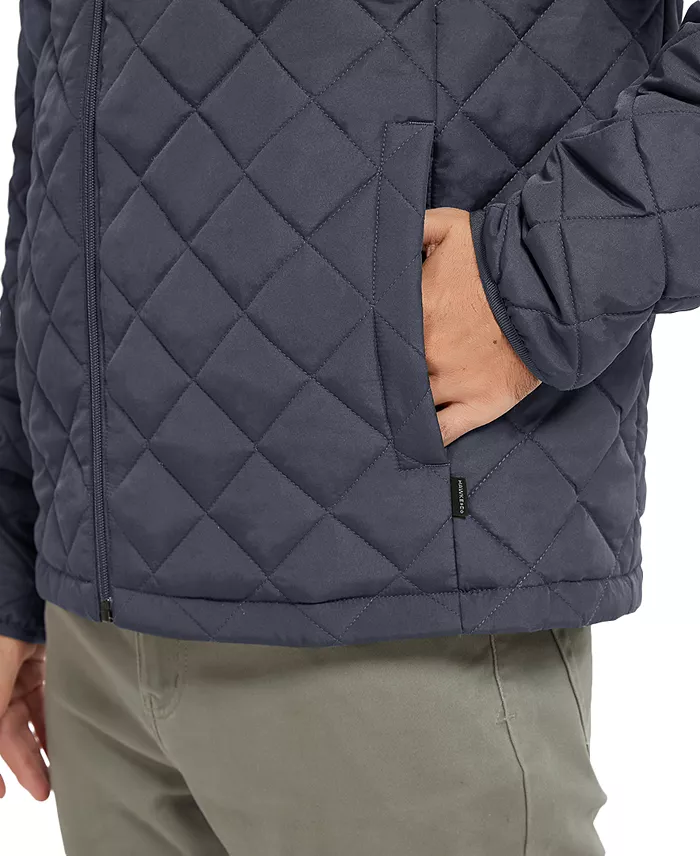 Men's Diamond Quilted Heritage Jacket - thumbnail 5
