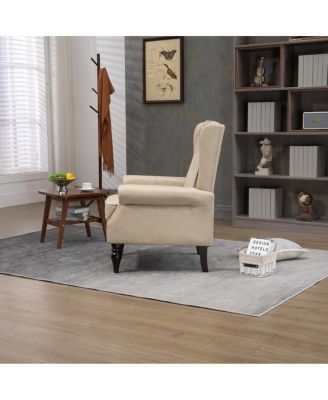 Streamdale Wood Frame Armchair, Modern Accent Chair Lounge Chair For Living Room