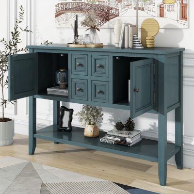 Streamdale Vintage Cambridge Console Table with Ample Storage