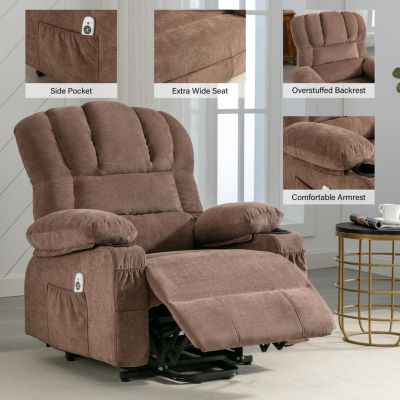 Streamdale Electric Recliner Chair with Heat & Massage