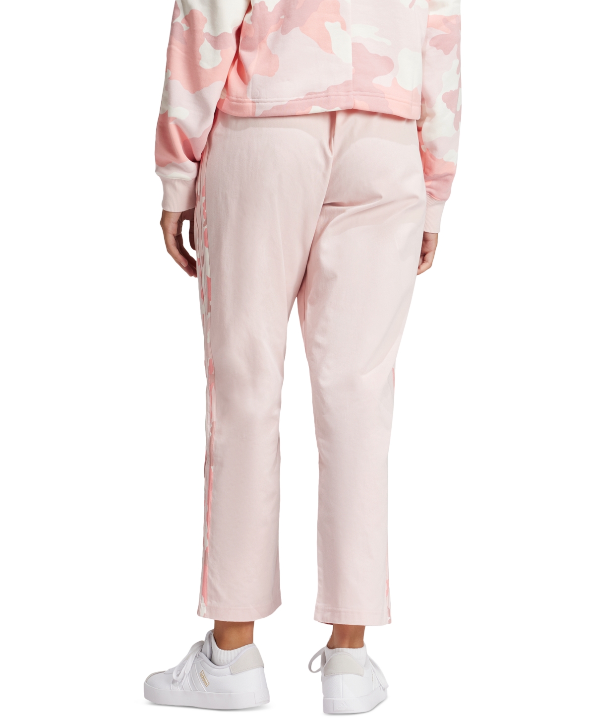 adidas Women's Cotton Camo 3-Stripes Pants