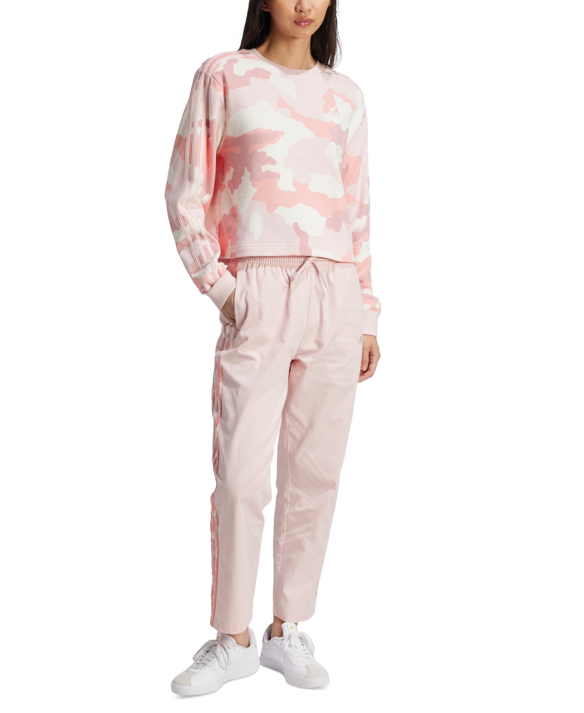 adidas Women's Camo Crewneck Sweatshirt
