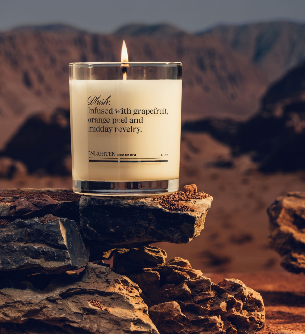 Enlighten Candles Blush Citrus Candle