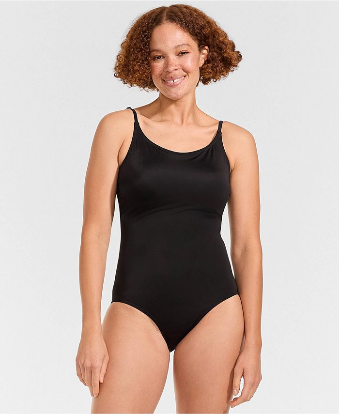 Chlorine Resistant Racerback Tankini Swimsuit Tops Chlorine - Main Image