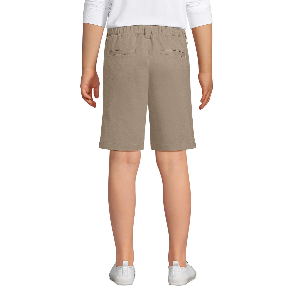 Lands' End Big Boys Active Performance Chino Shorts