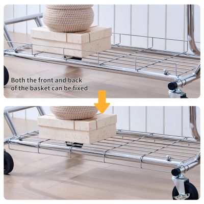 5-Minute Assembly, Adjustable, Heavy-Duty Clothing Rack with Casters