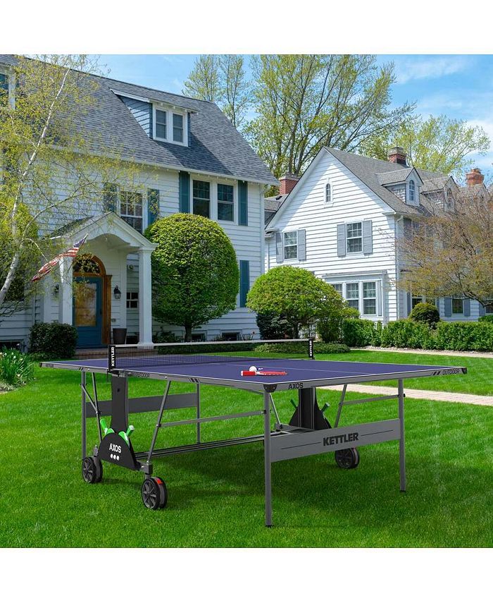 KETTLER Table Tennis AXOS Outdoor 1 Bundle (2-player set) - Macy's