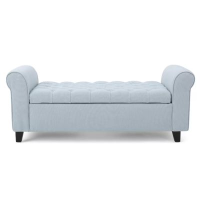 Modern Diamond Tufted Storage Ottoman with Versatile Style