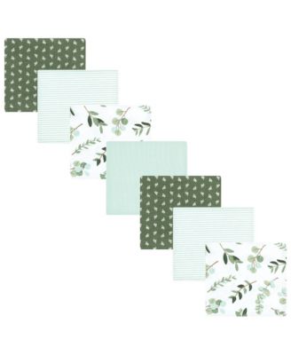 Girls 7Pk Flannel Receiving Blanket (Cotton Poly)