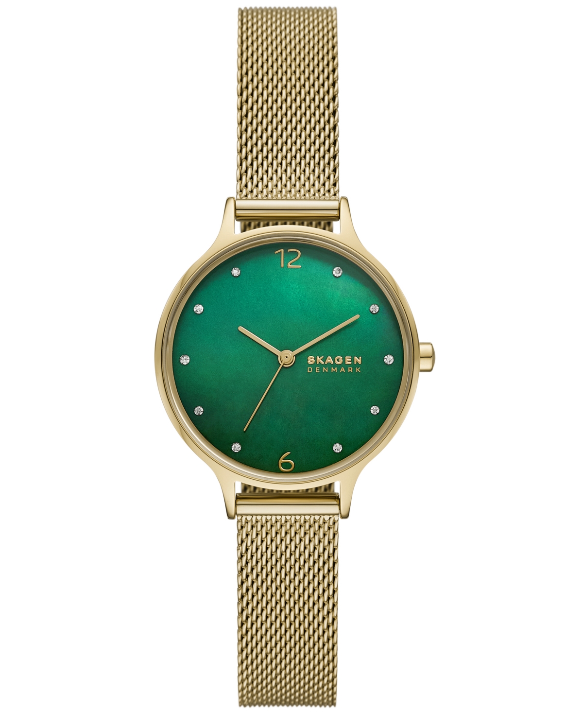 Women's Anita Lille Three Hand Gold-Tone Stainless Steel 30mm - Gold-tone