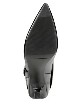 Women's Monica Wide-Calf Pointed-Toe Dress Boots Extended Sizes 9-14