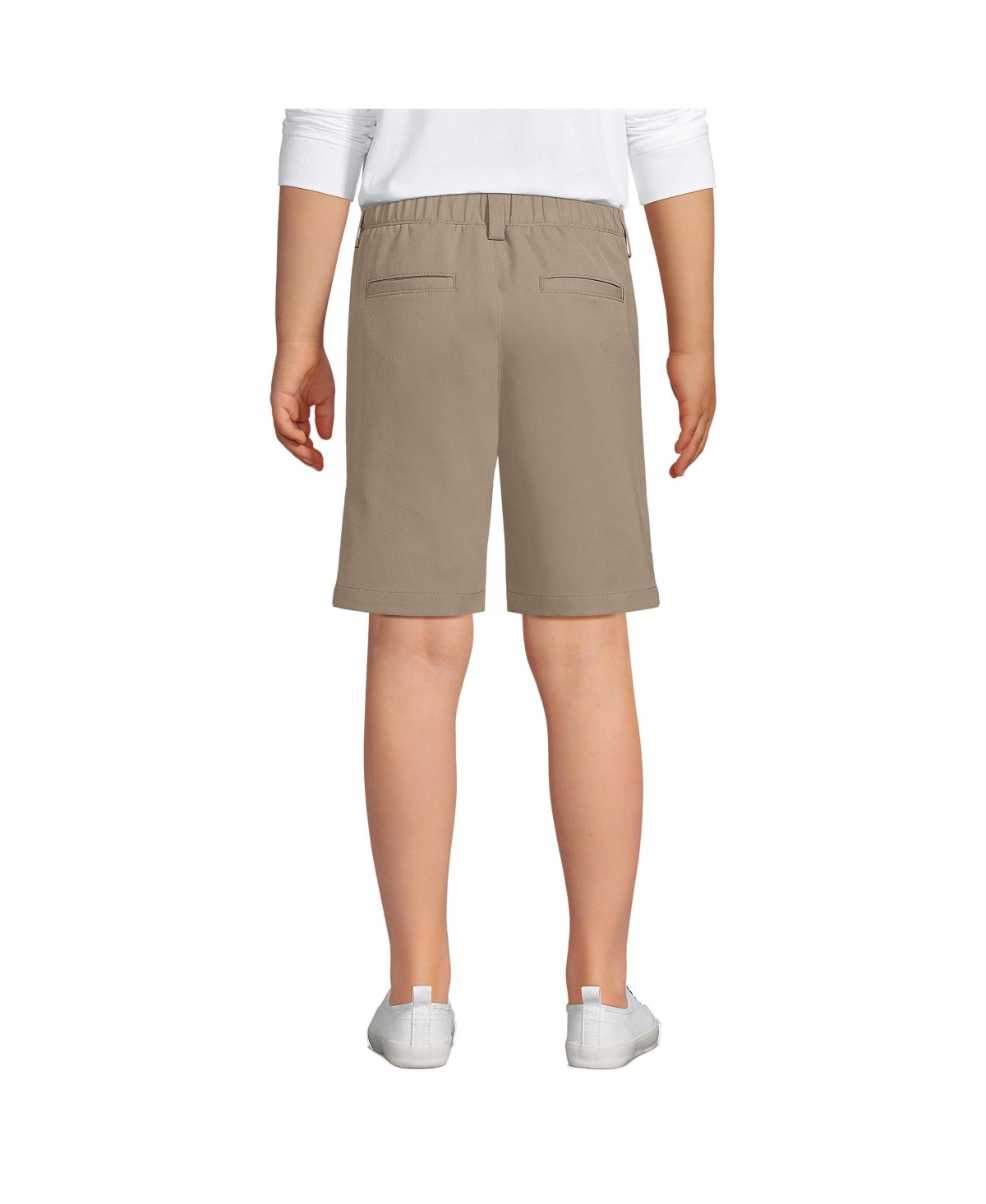 Lands' End Big Boys Active Performance Chino Shorts